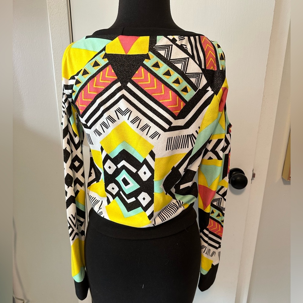 Small Eccentric Pattern Shirt - image 3